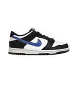 Dunk Low Black/Blue Swoosh