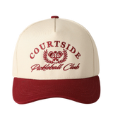 Courtside Hat Burgandy