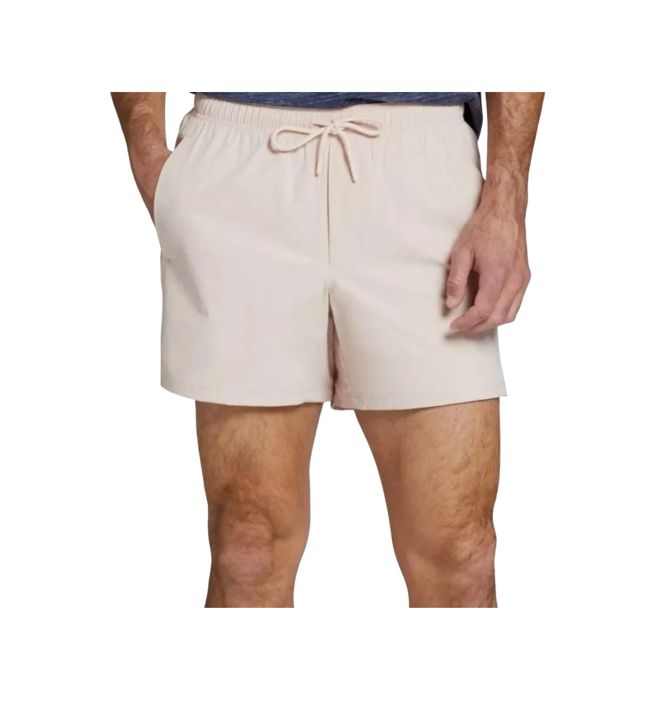 VSRT Tan/Lt Pink 5in Athletic Short