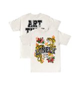 Lonley Hearts Art Kills Tiger Tee