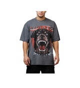 Loiter K-9 Collar Tee Grey Wash