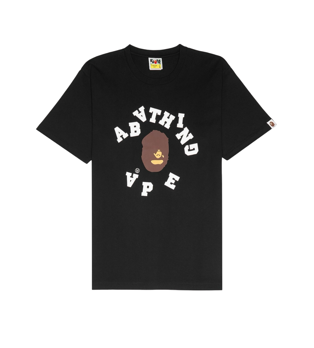 Bape Scrambled Black Tee