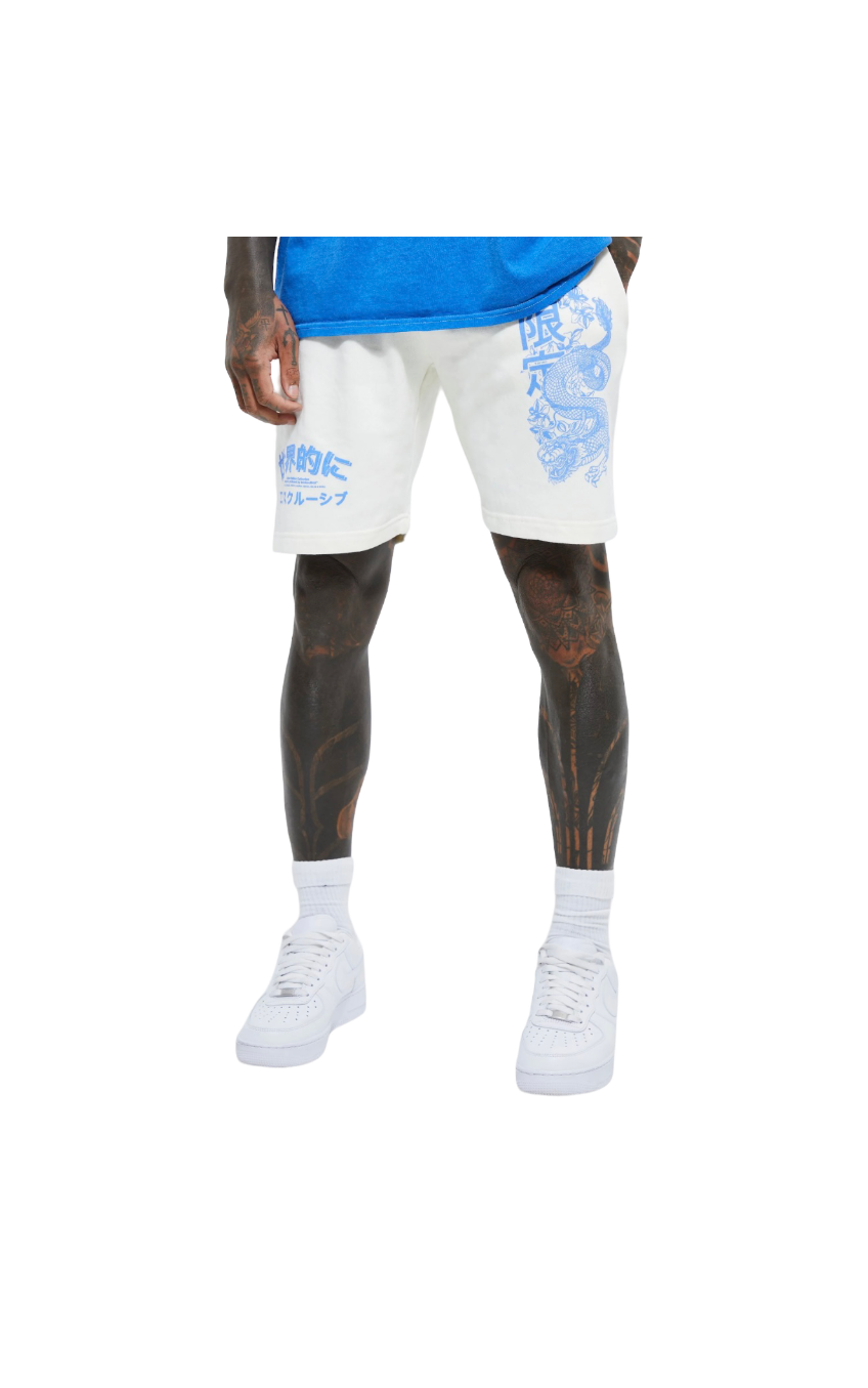 Chinese Dragon Mesh Short