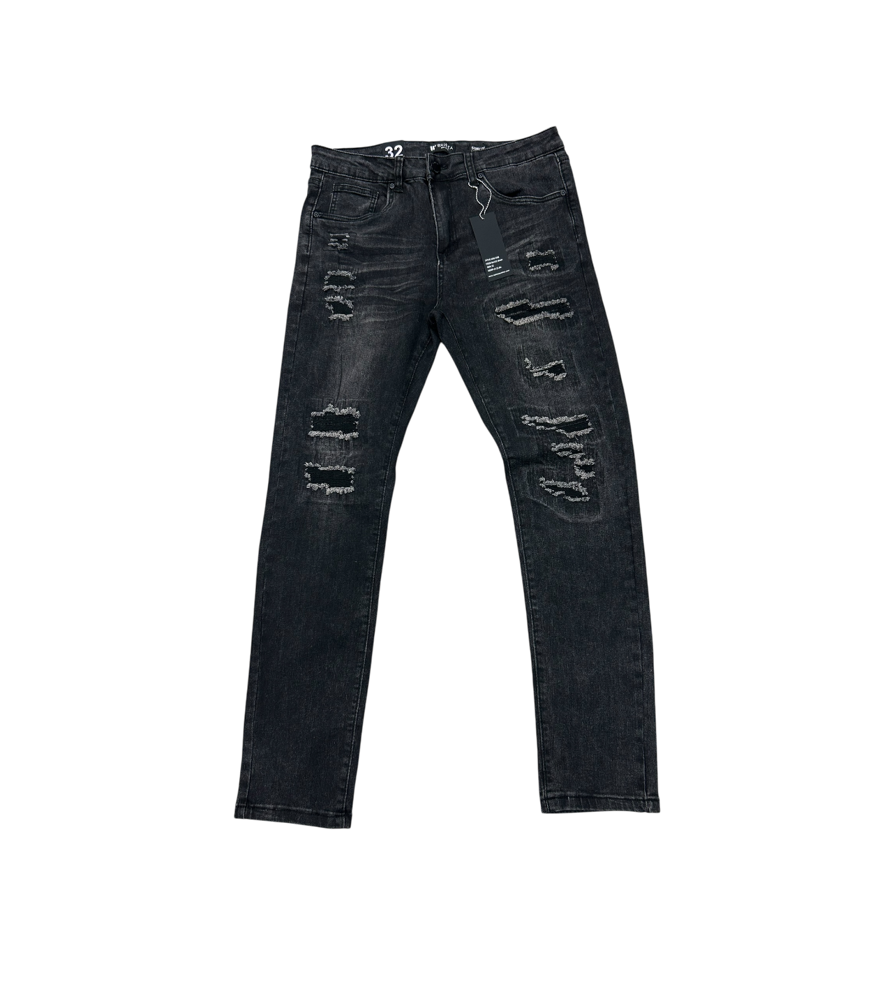 Waimea Skinny Black Denim