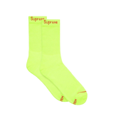 Supreme Neon Green Socks
