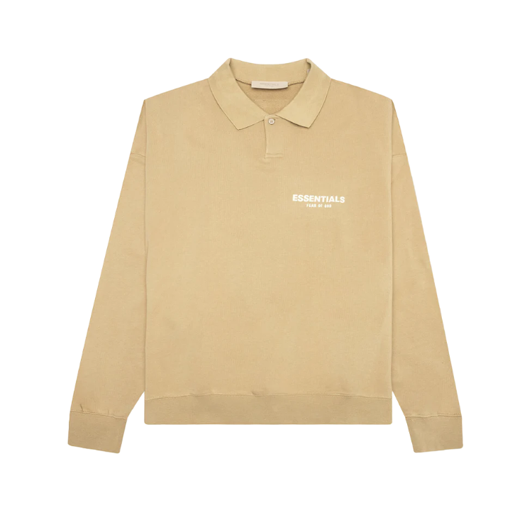 Essentials FOG Polo Button Up Sand