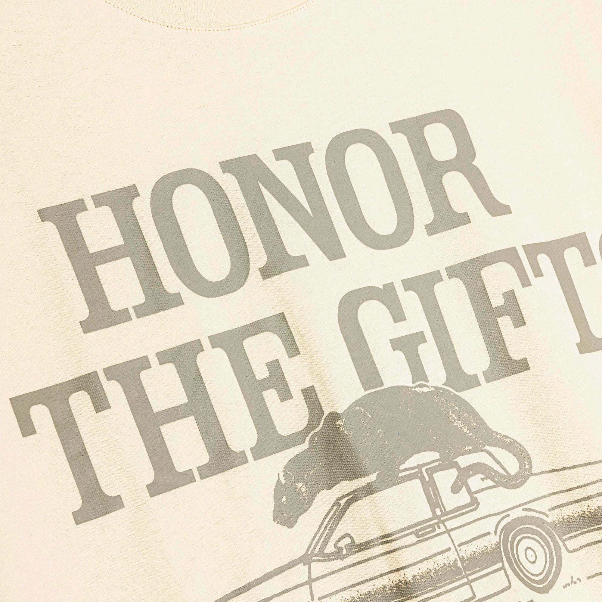 HTG Cream Car Mascot Tee