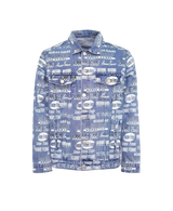 Homme Femme Jean Jacket Light Blue