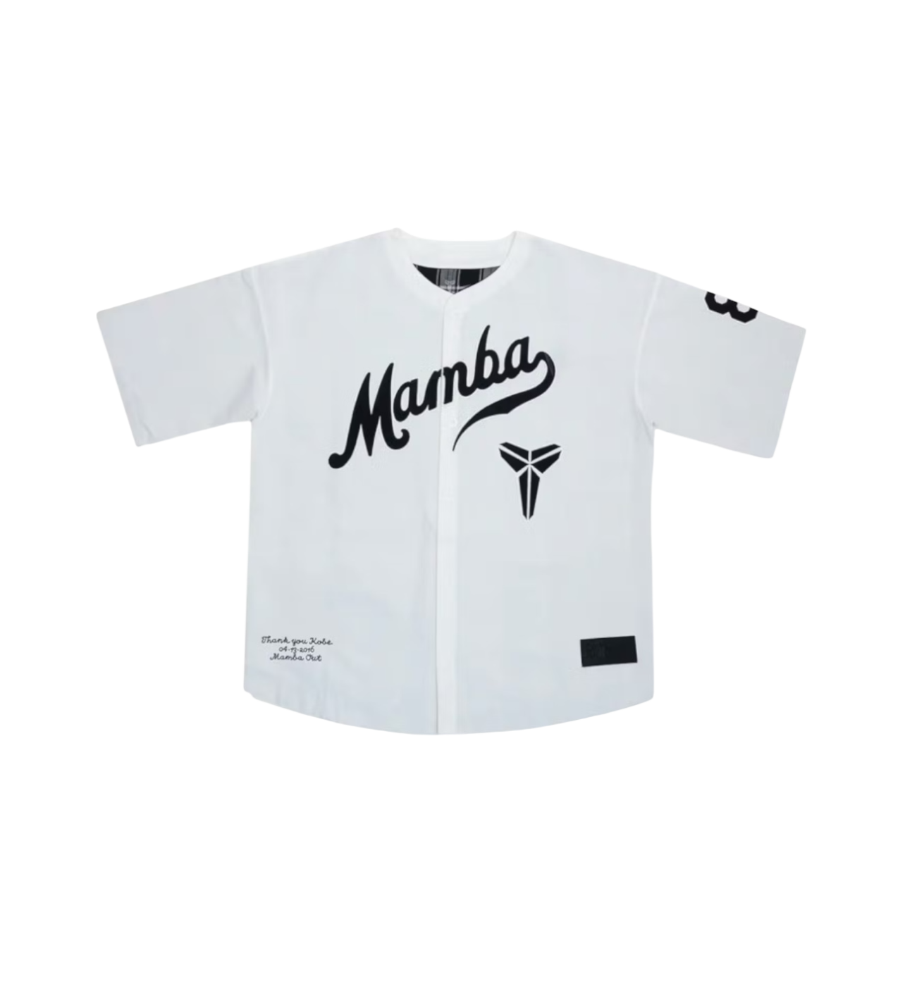 Kobe X Nike Mamba Jersey Black/White