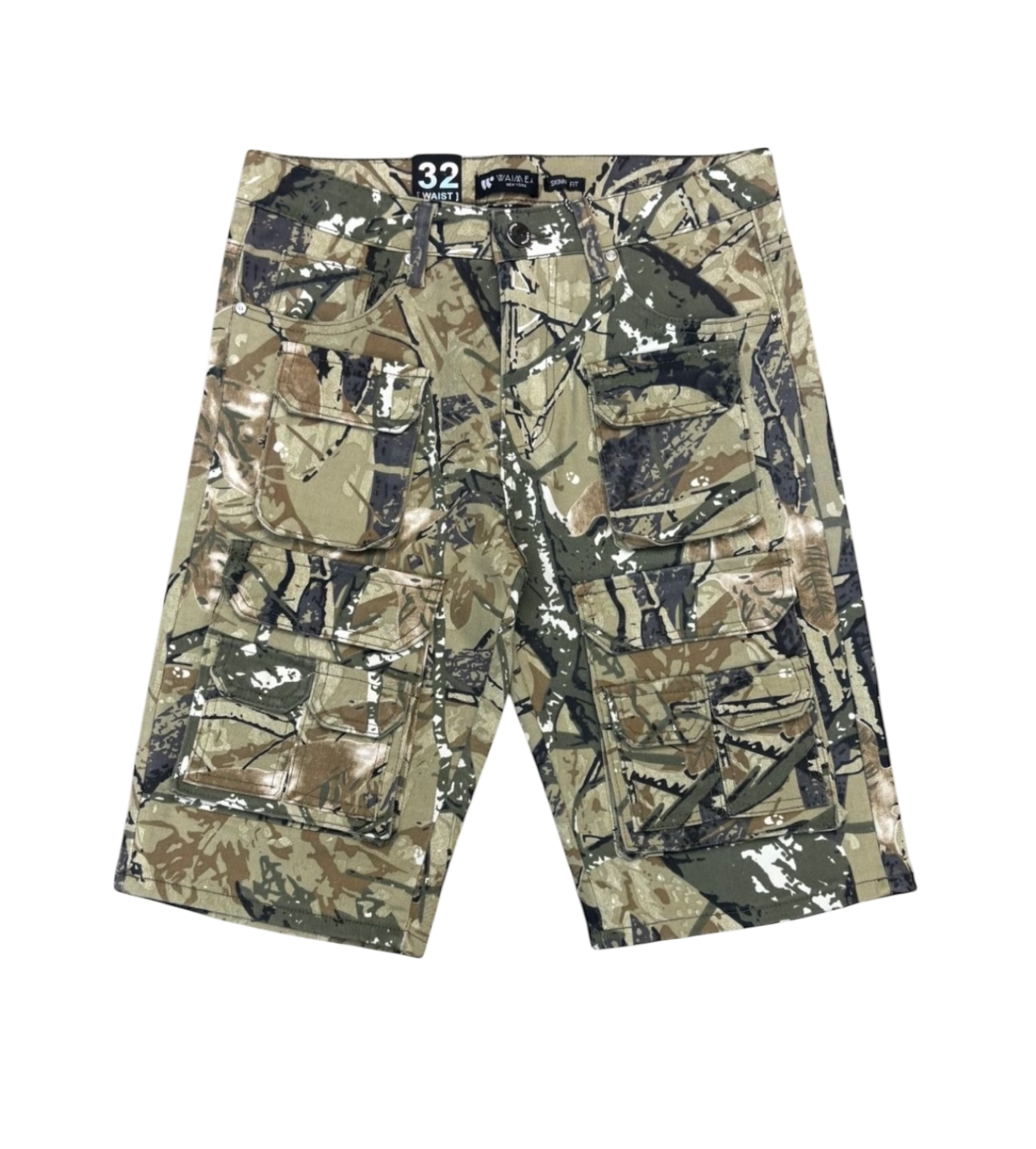 Waimea Camo Jean Shorts
